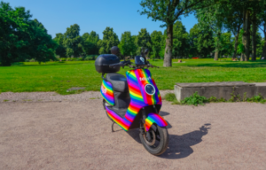 Pride-scooter