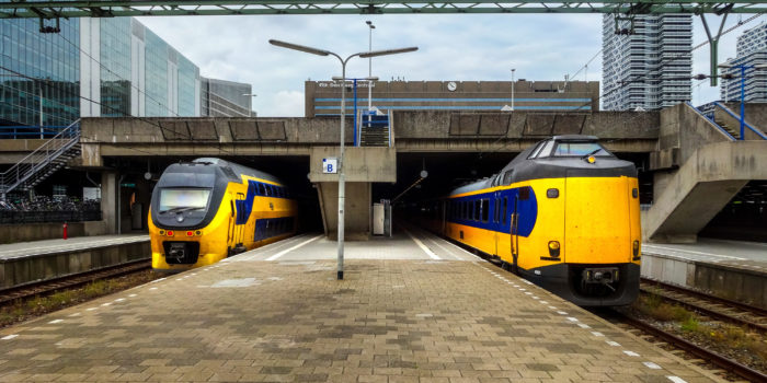 De Gemeente Stelt Voor Om Het Traject Tussen Delft En Schiedam Te Verdubbelen Naar Vier Sporen.